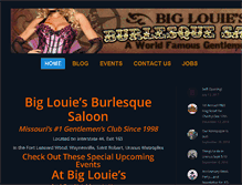 Tablet Screenshot of ilovebiglouies.com